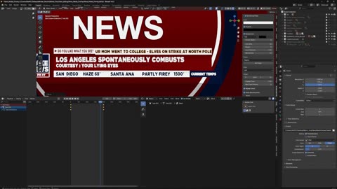 News Media Overlay Blend File (Free)
