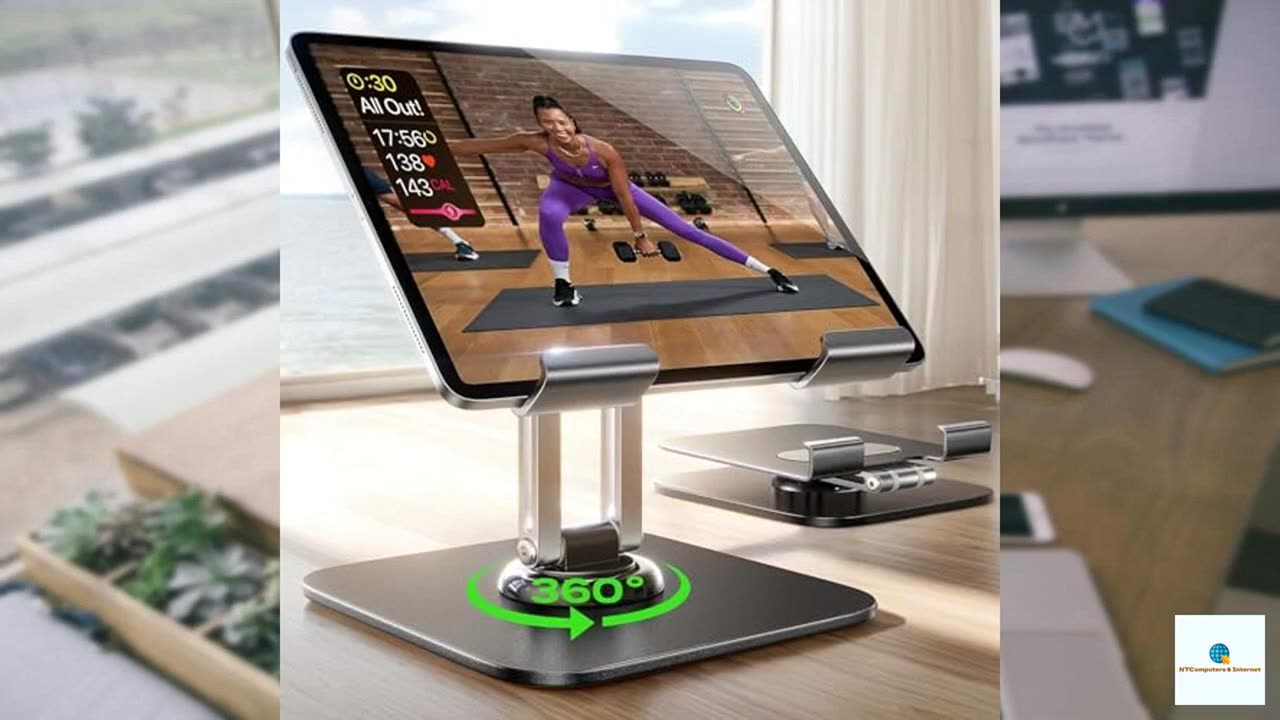 LISEN for iPad Stand Holder Adjustable Tablet Stand for Desk, 2025 for iPad Accessories Ro