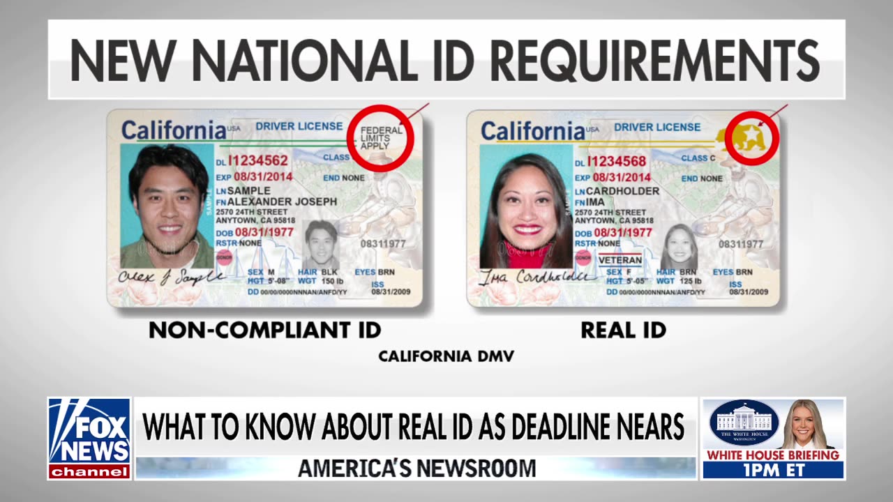 Deadline approaches for REAL ID requirement at US airports