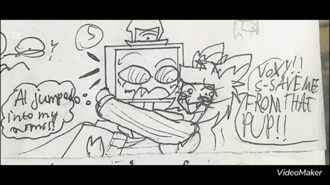 VOXY! SAVE ME! | Hazbin hotel static radio au #art #voxal #radiostatic #staticradio #comic