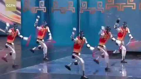 This years Chinese New Year Gala showcased dancing robots doing flips