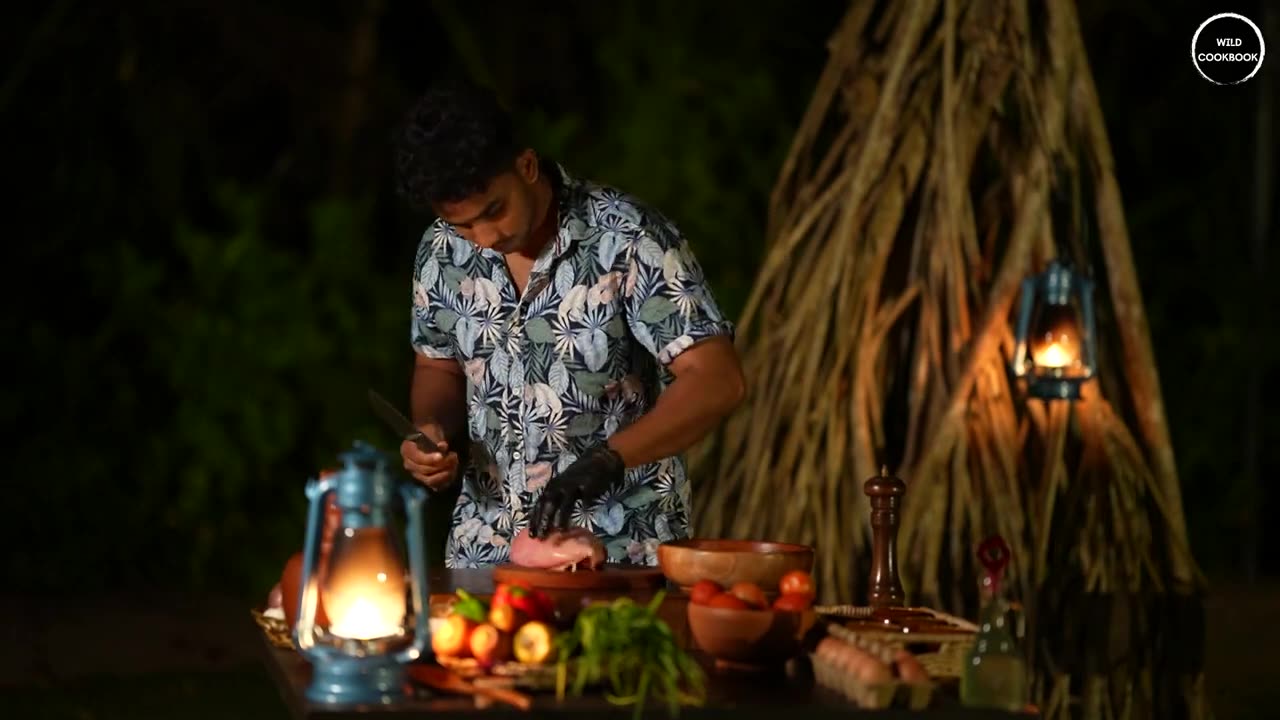 Making Teriyaki Chicken Fried Rice & A Mocktail In A Calm Night | Wild Cookbook