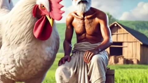 Farmer Saved His Beloved Hen 🐓❤️ | True Story of Kindness & Courage