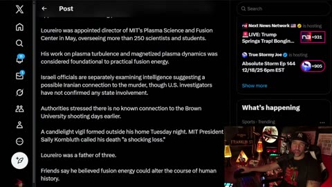 Bongino OUT, MIT Murder Mystery, Conspiracy Roulette | Zach Vorhies, Cultivate Elevate | 12/17/25