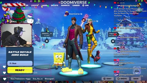 HAPPY HOLIDAYS!!! COME LAUGH AT MY JOKES! KILLING UNREAL RANKED PLAYERS IN FORTNITE!