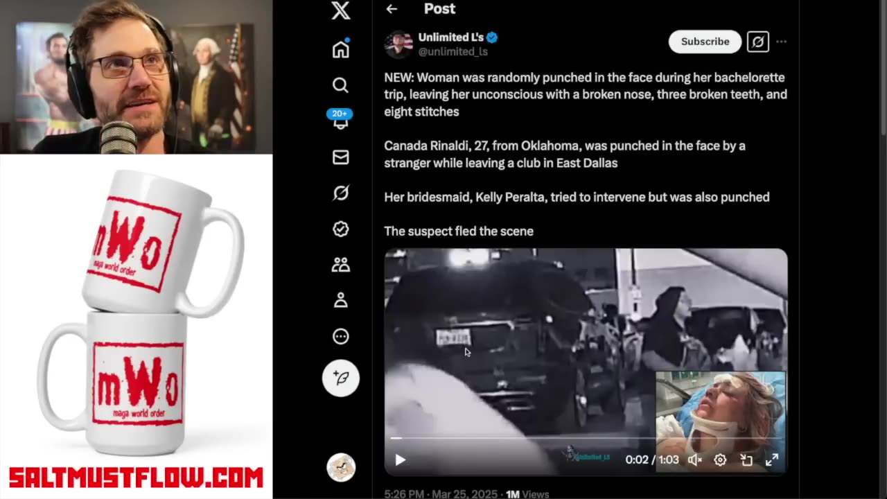 Salty Cracker-Black Man Breaks Bachelorette's Nose and Knocks Out 3 Teeth