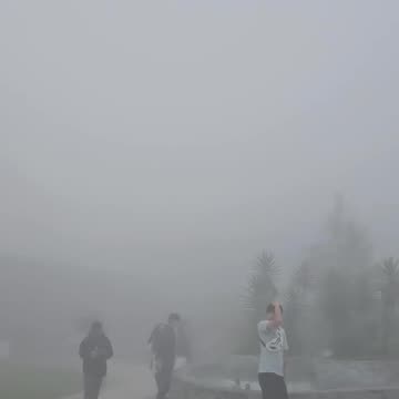 FOGGY BAGUIO The city's cool and romantic weather is enhanced by the fog that hovers around the city