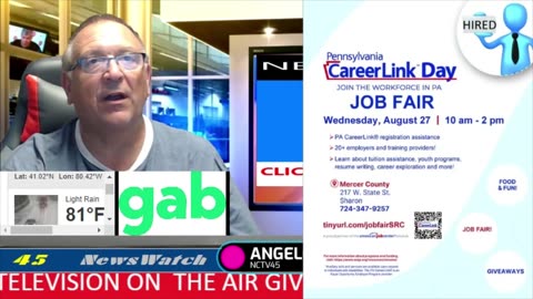 NCTV45 NEWSWATCH MORNING FRI AUGUST 29 2025 WITH ANGELO PERROTTA