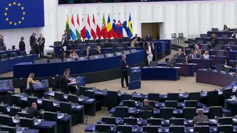 TRUMP AFFECT | Chaos In The EU Parliament #MAGA #MAHA