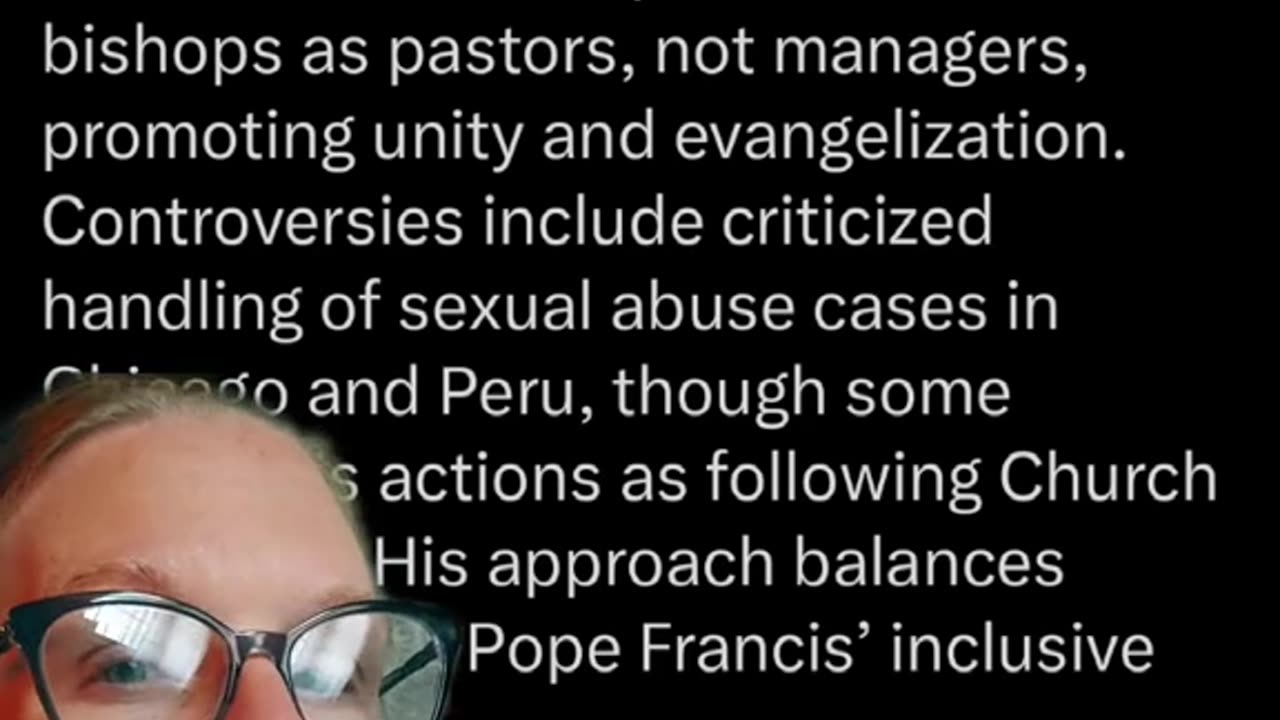 Shipwreck - Cardinal Robert Prevost of the United States has been selected as the next pope...