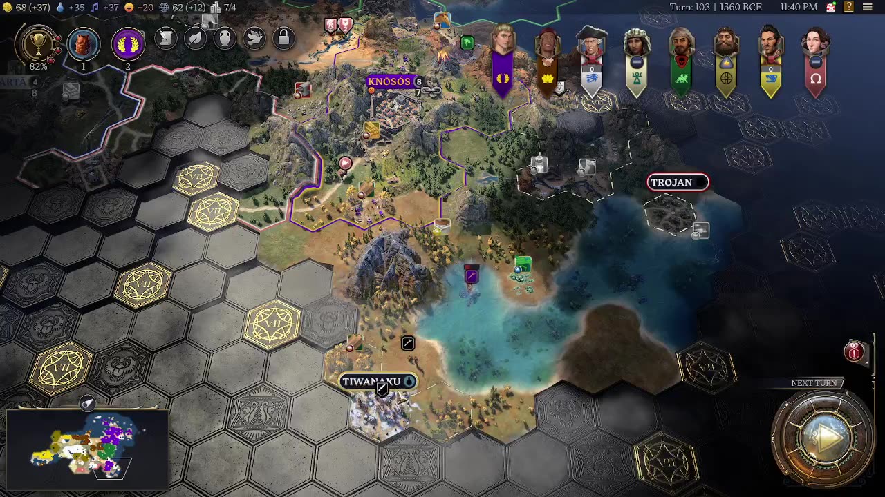 Second Age, Bulgarian Caesar, Max Difficulty - Civilization 7!