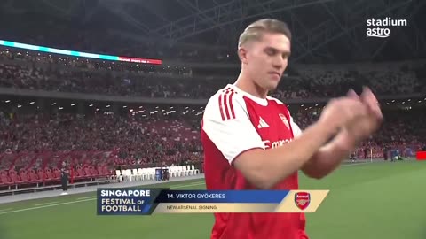The man of the hour has arrived: Viktor Gyokeres