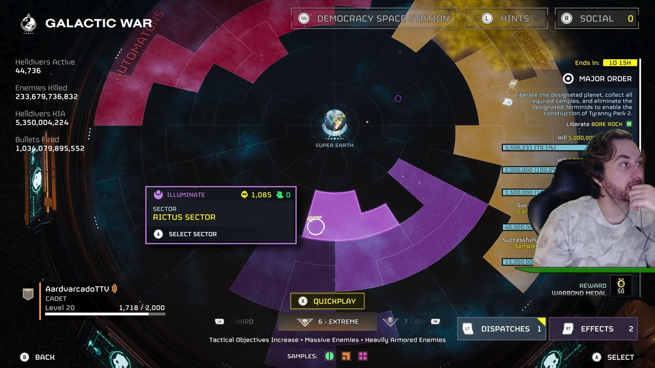 Democracy won't spread itself (Helldivers 2)