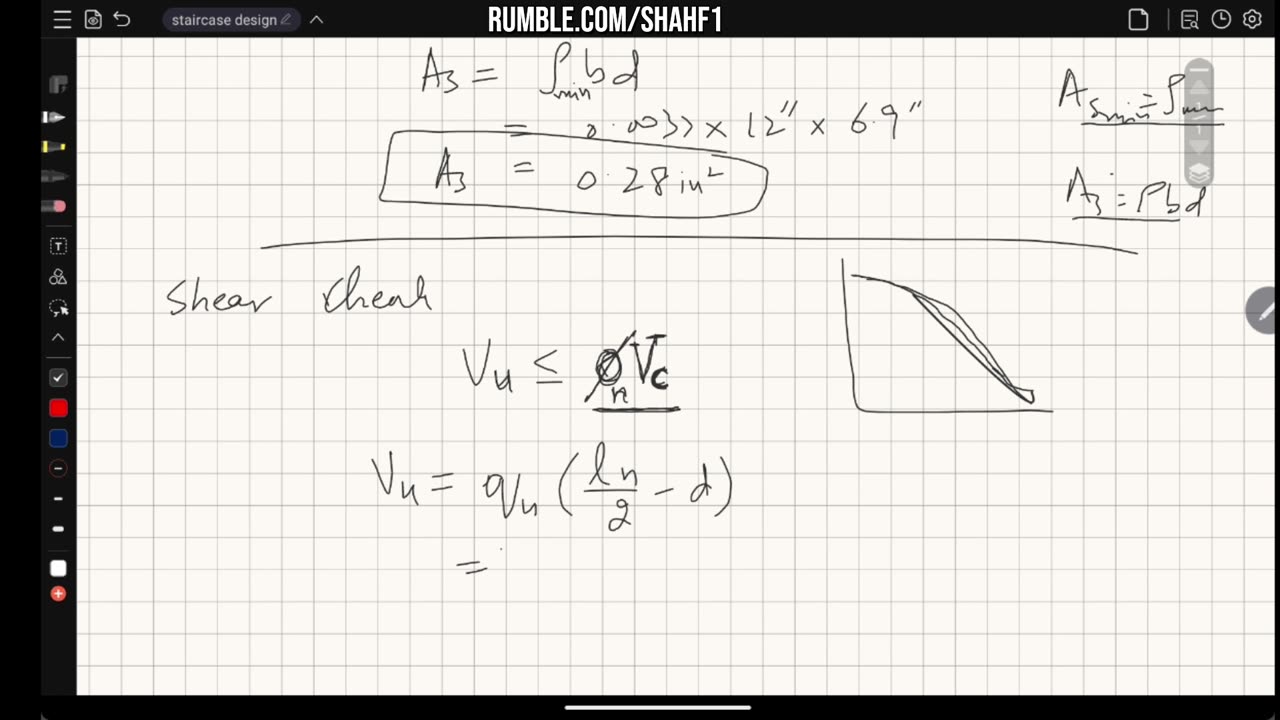 Design of cantilever stairs