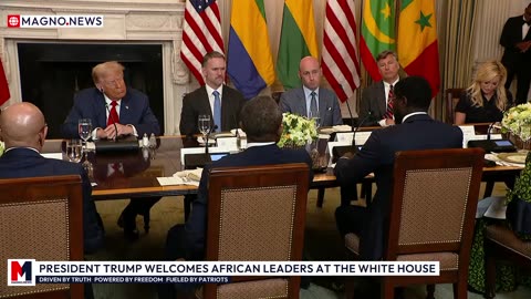 🇺🇸 President of Peace Donald Trump Welcomes Africa Leaders at The White House [LIVE]