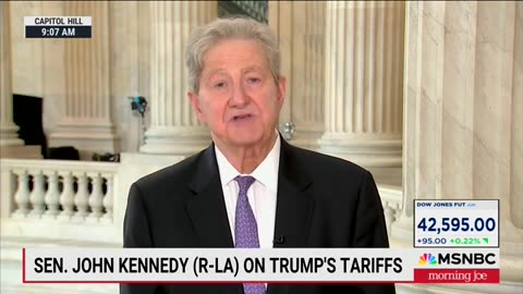 John Kennedy Says He Can't 'Understand' Where Trump Commerce Secretary Is Coming From On Tariffs