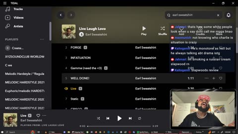 EARL SWEATSHIRT - LIVE LAUGH LOVE (ALBUM LIVE REACTION)