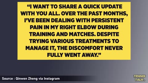 Zheng Forced to Withdraw from US Open 2025 | Tennis News
