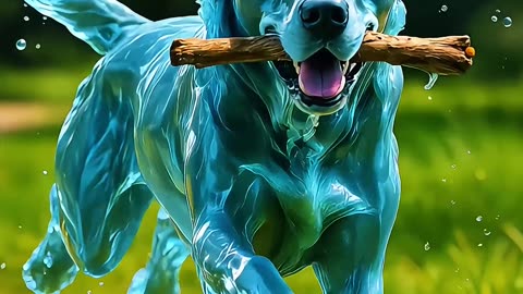 Dogs + Liquids Part 3 (French Bulldog, Labrador, Samoyed, Shiba Inu) (2160p60)