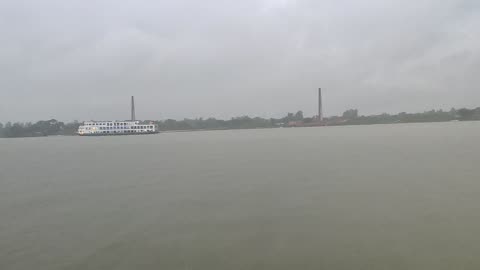 Rainy day with natural view