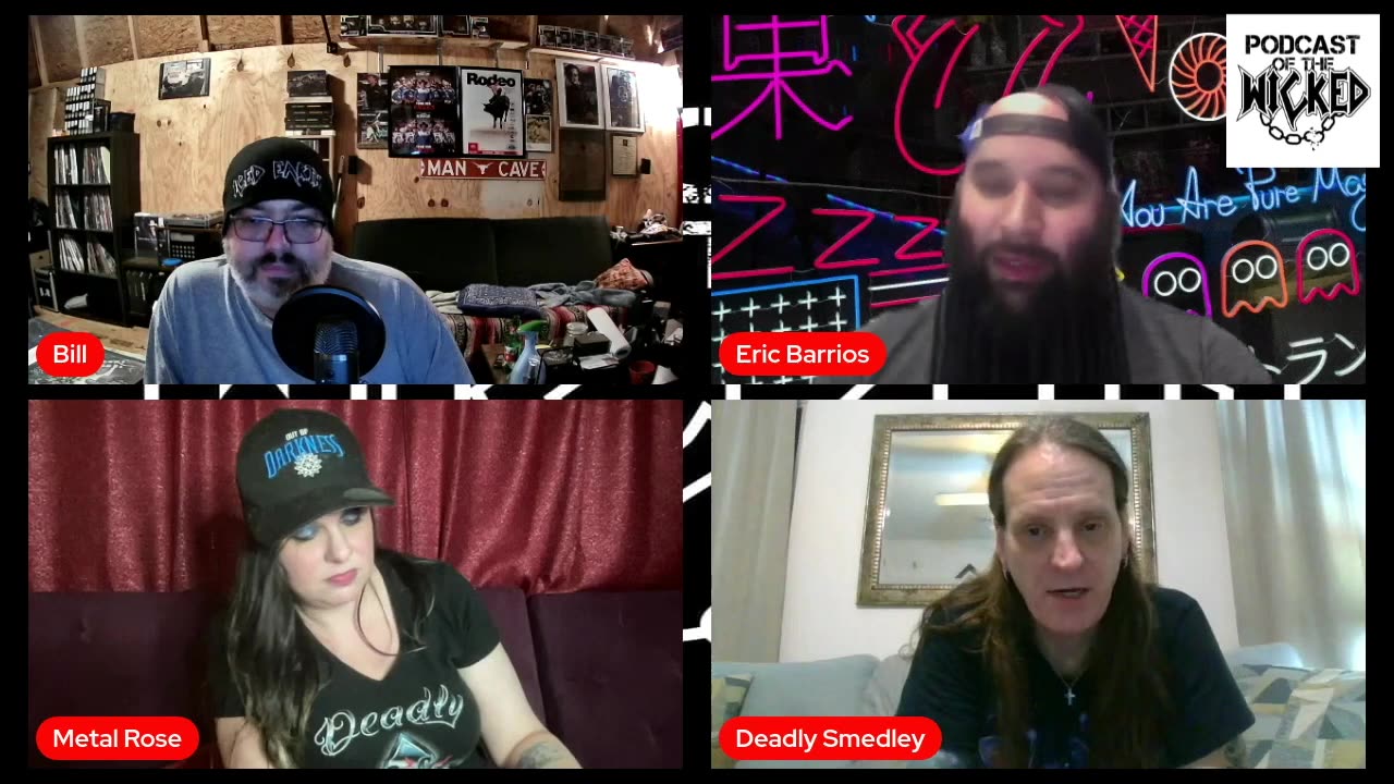 #DeadlySmedley #Drummer- #OutOfDarkness & #IcedEarth & #EricBarrios #Singer - #OutOfDarkness Ep7
