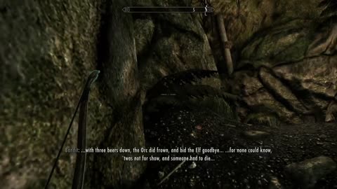 Skyrim: Bandit sings his last song!