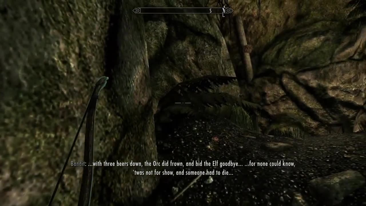 Skyrim: Bandit sings his last song!