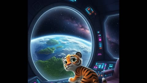 Timmy the Tiger’s Cosmic Adventure