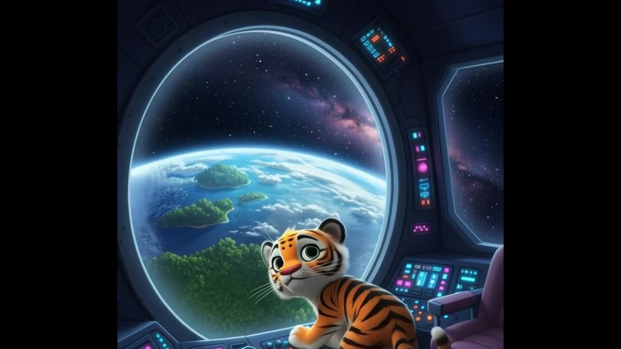 Timmy the Tiger’s Cosmic Adventure