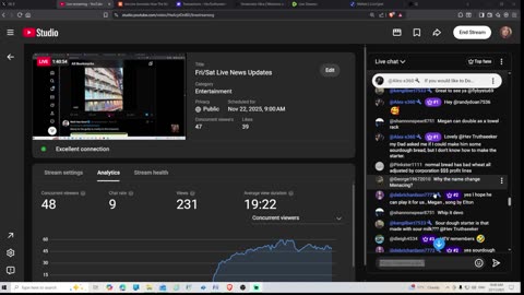 Fri/Sat Live News Updates