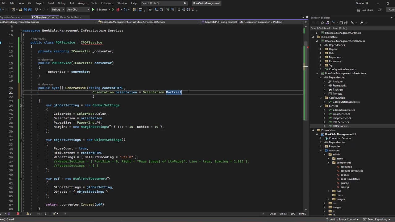 ASPNet MVC Ep57 - Export PDF