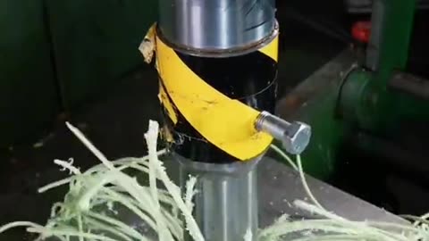 Crushing Ice Cubes with a Mallet