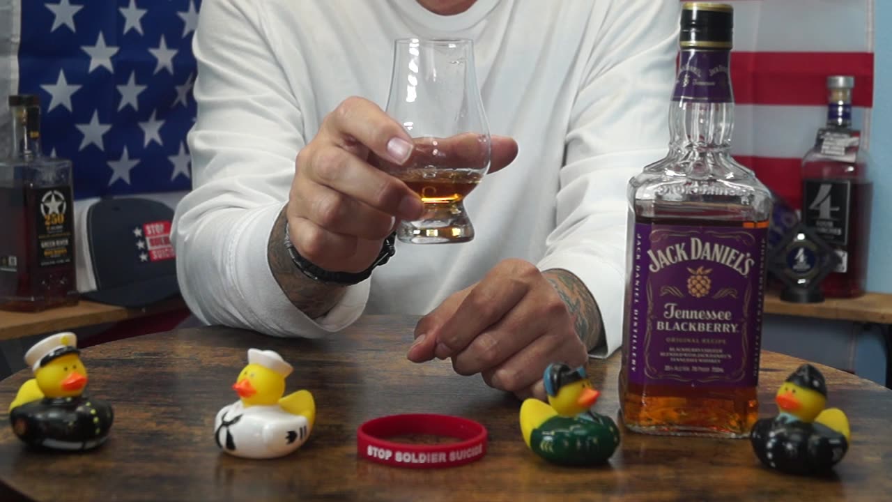 CPL Donald Burmingham - Jack Daniels Blackberry Whiskey Review