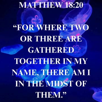 Matthew 18:20