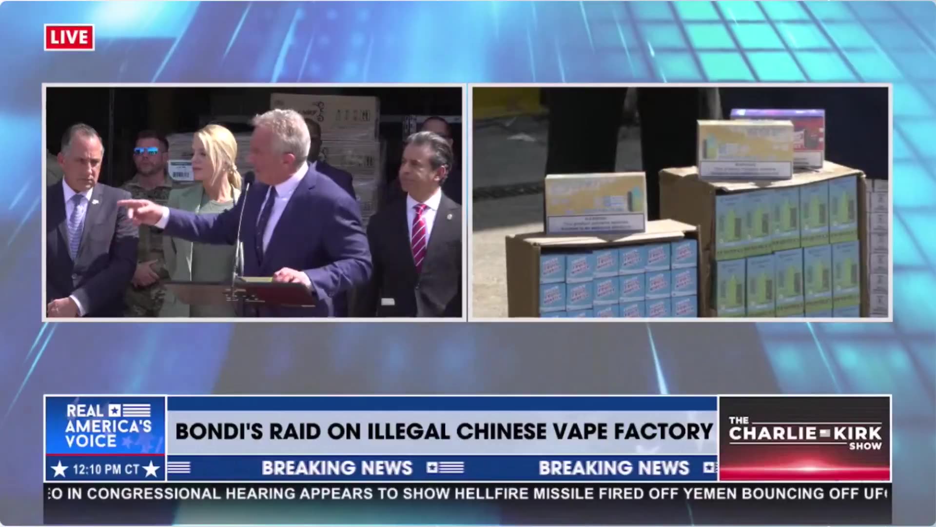 The Chinese are getting richer while our children get sicker. We’re putting an end to that.