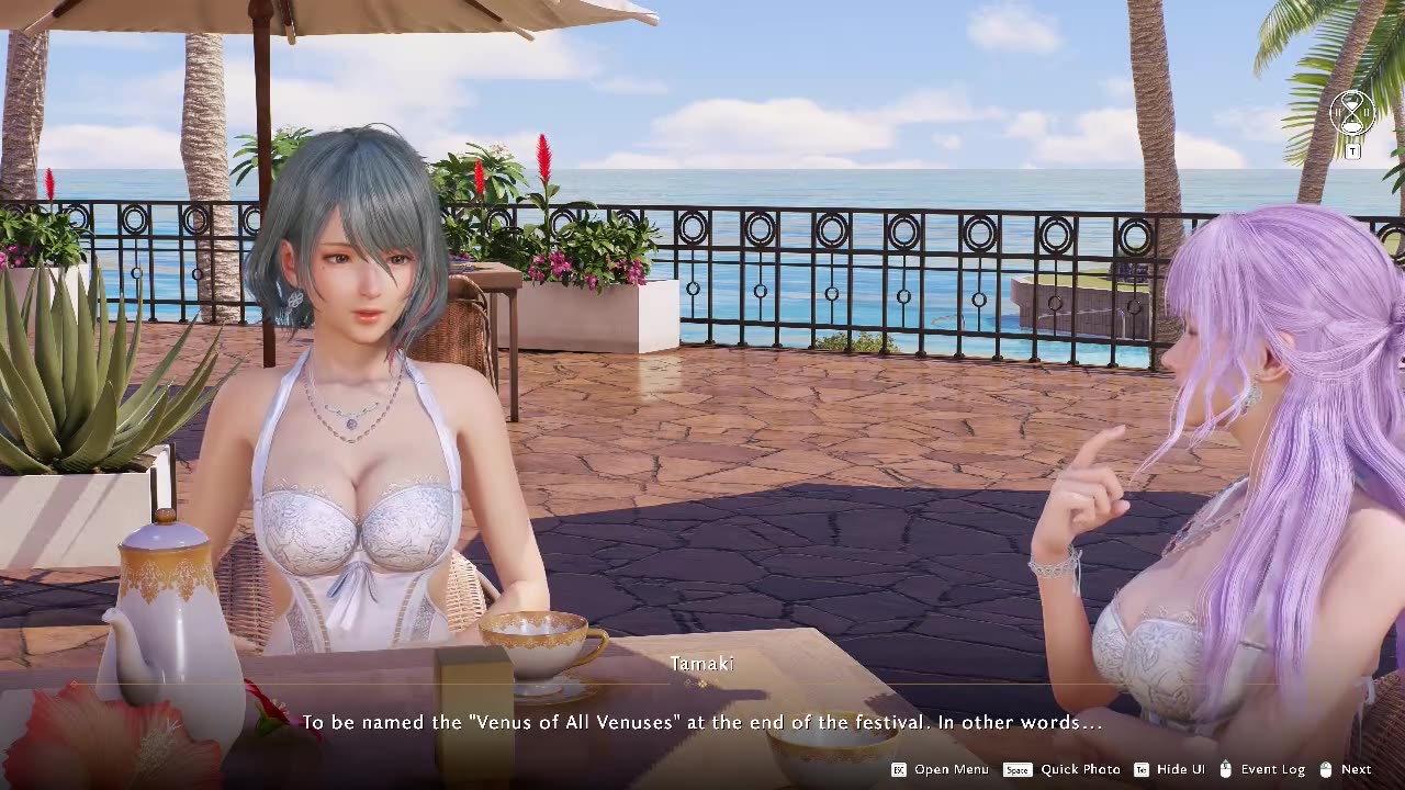 Venus Vacation PRISM DEAD OR ALIVE Xtreme chapter 14 rainstorms and rainbows
