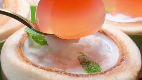 Coconut pudding