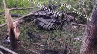 🔥🛡️ Ukraine Russia War | Destroyed Ukrainian T-64BV Tank on the Frontline | RCF