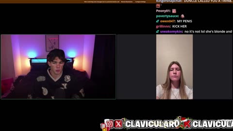 Clavicular Rates his only FEMALE viewer