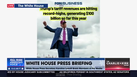 TARIFFS LEADING TO PROSPERITY