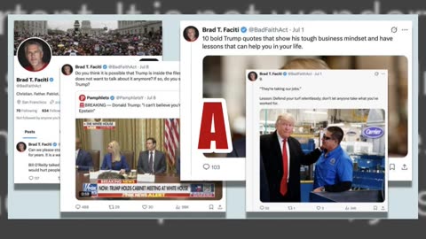 Fact Check: FAKE 'Brad T. Faciti' Posted About Forgiving Trump 'Even If He Rapes Women and Children'