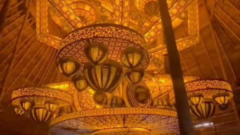 This 57-foot Vesak Lantern in Sri Lanka