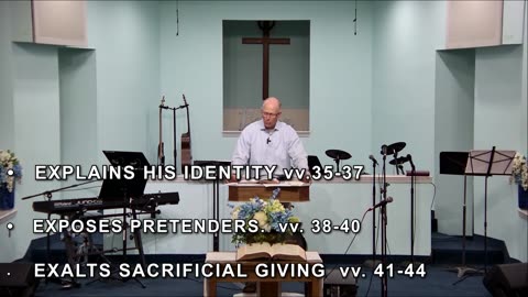 Gospel of Mark- Part 30