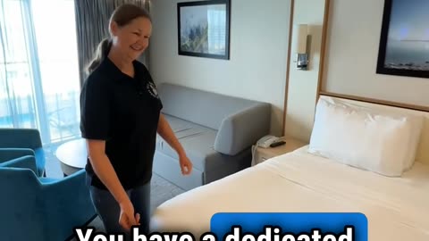 See Why This Junior Suite Cabin On Mariner Of The Seas Has So Much Space!