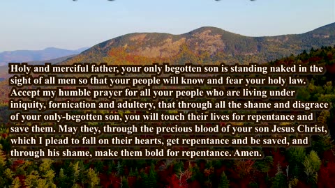 6th & 9th Commandment Prayer