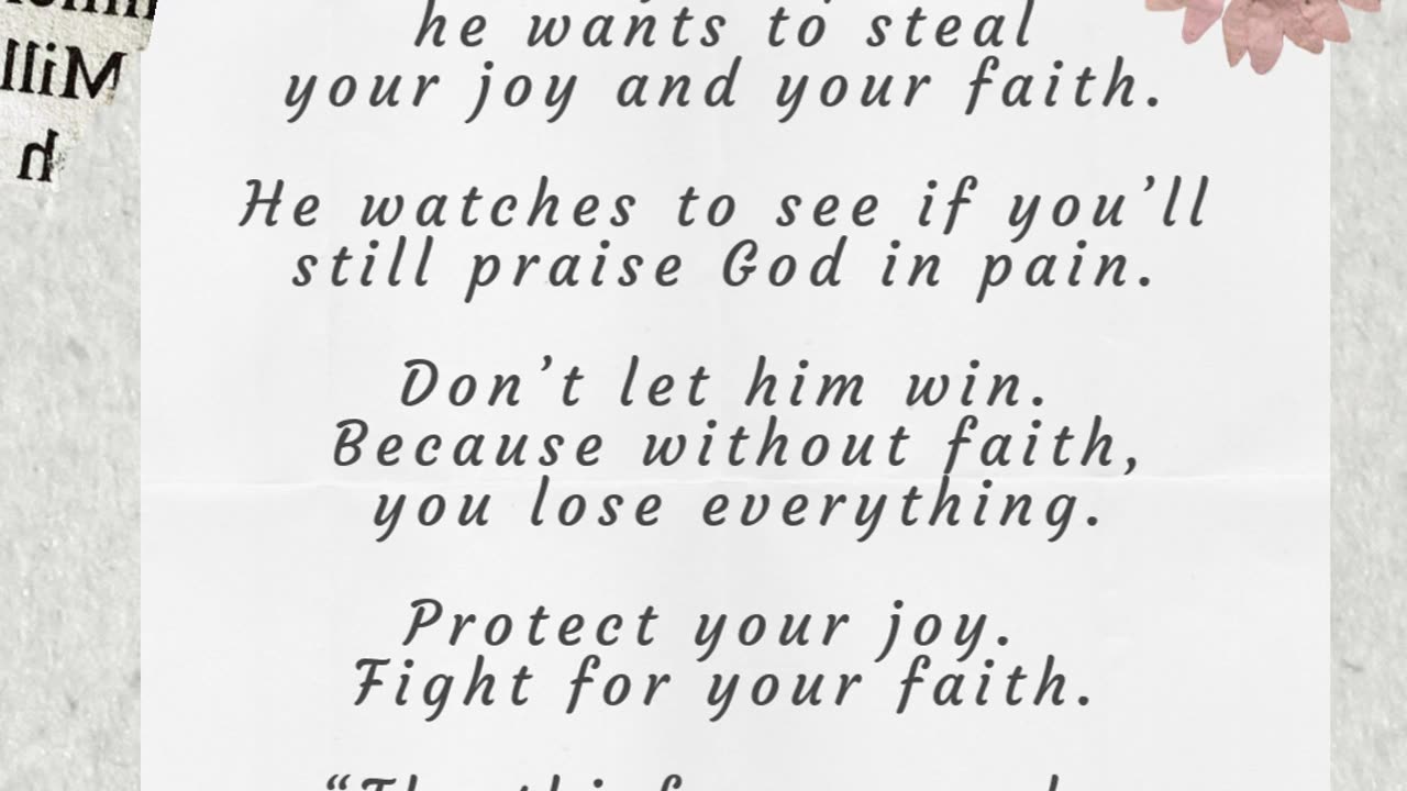 Fight for Faith