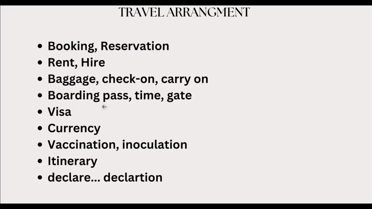 Travel and transportation(9)