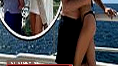 Ed Westwick and His Wife Amy Jackson Pack on the P