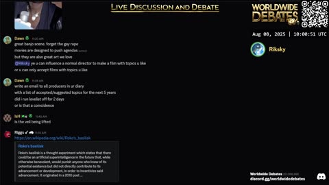 Worldwide Debates LIVE - # 0007 - YouTube/Rumble/Twitch/Kick