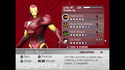 Ultimate Alliance 2 Iron Man Voicelines